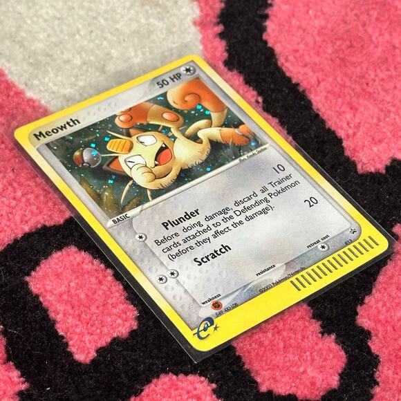 Meowth #13 – Pokémon TCG Promo (E-Reader) – As Pictured - Picture 4 of 7